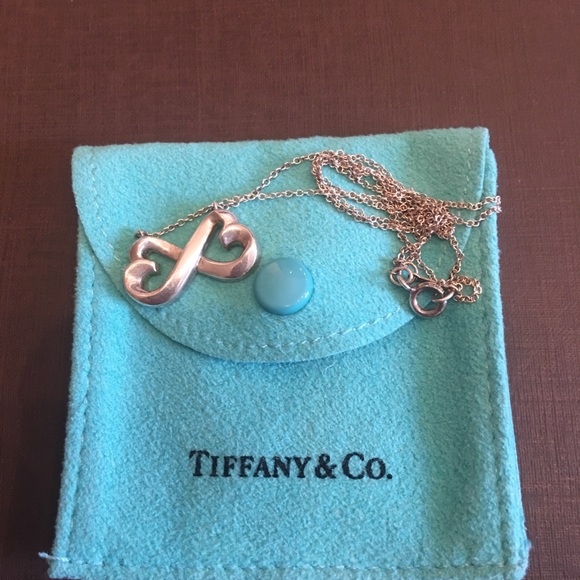 Tiffany & Co. Double Heart Necklace - Picture 3 of 4
